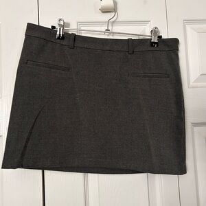 H&M Charcoal Mini Skirt